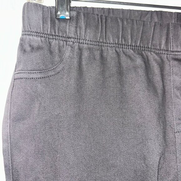 Tia Teal Dark Gray Skinny Leg Pants Women’s Medium - Picture 6 of 7